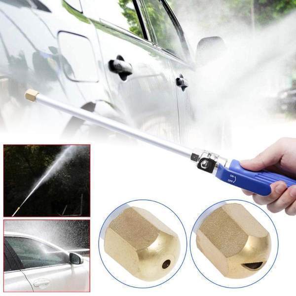 💧 50% DE RÉDUCTION! 🔫 Alliage d'Aluminium Résistant, Idéal Pour Le Nettoyage De La Voiture & Du Jardin 🚗