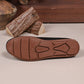 Mocassins plats en similicuir pour femme