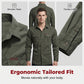 Chemise de travail en coton à manches longues pour homme