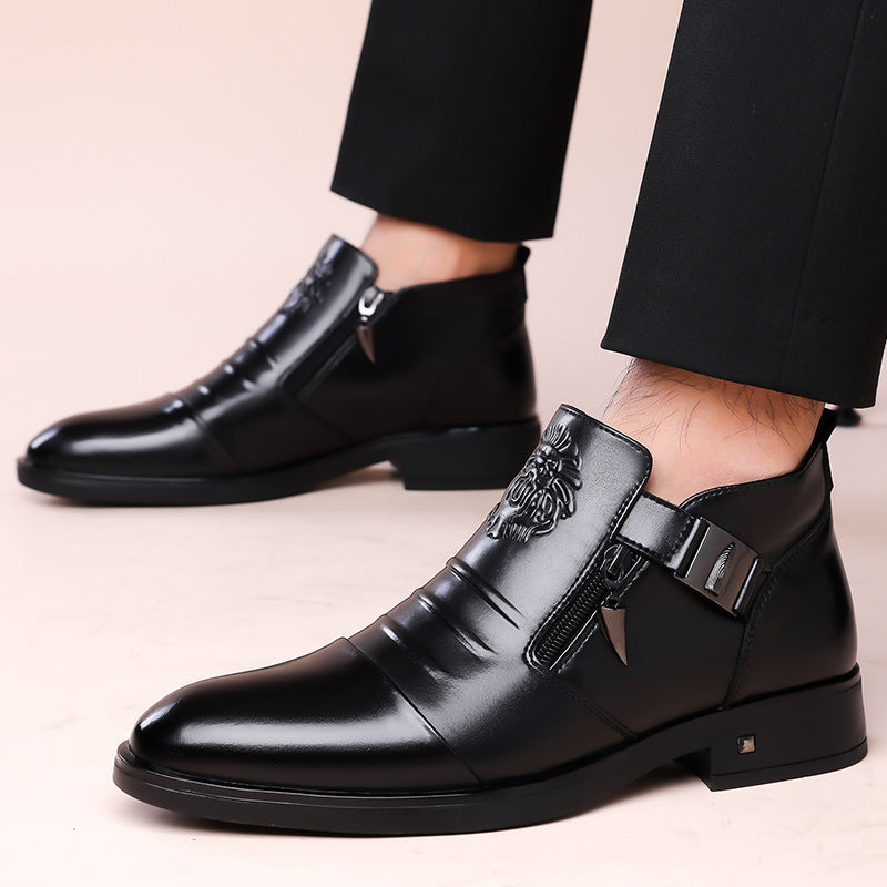 🥳🔥Offre spéciale été💥Bottines rétro business pour homme