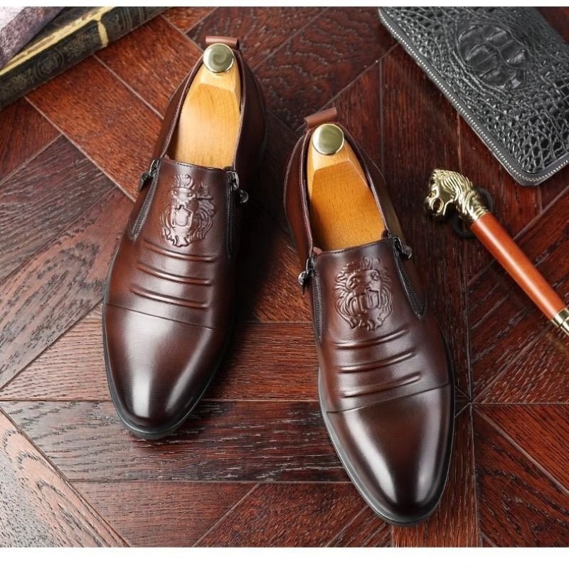 🥳🔥Offre spéciale été💥Bottines rétro business pour homme