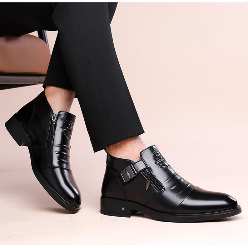 🥳🔥Offre spéciale été💥Bottines rétro business pour homme