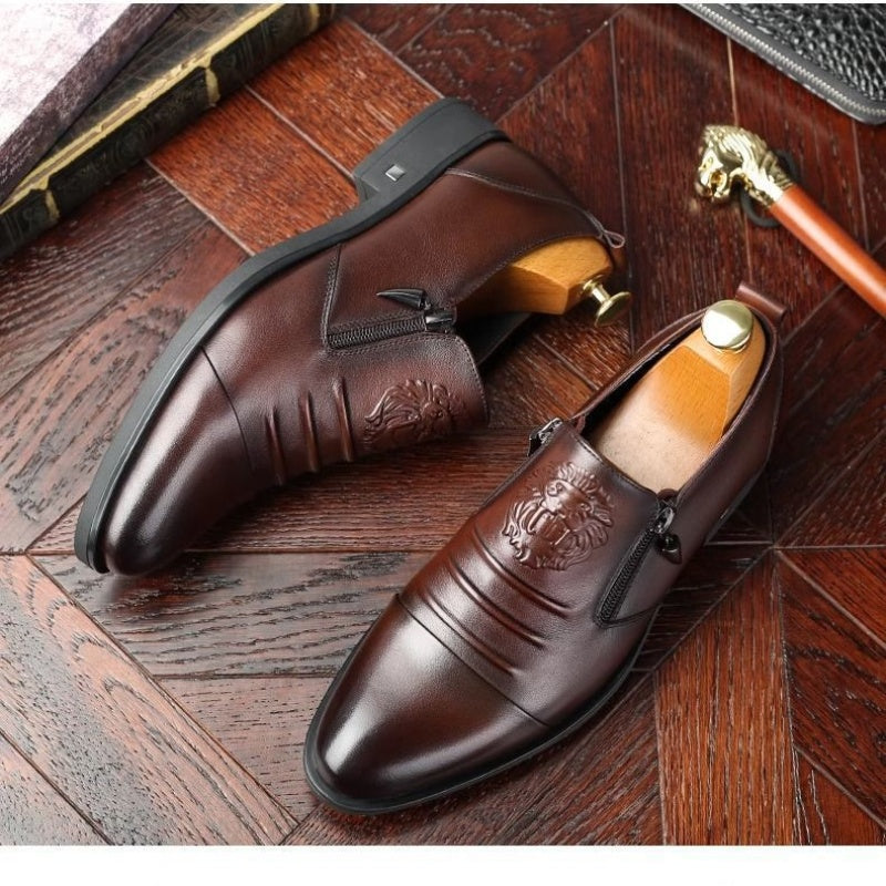 🥳🔥Offre spéciale été💥Bottines rétro business pour homme