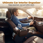 Boîte de rangement multifonction pour console centrale de voiture et accoudoir