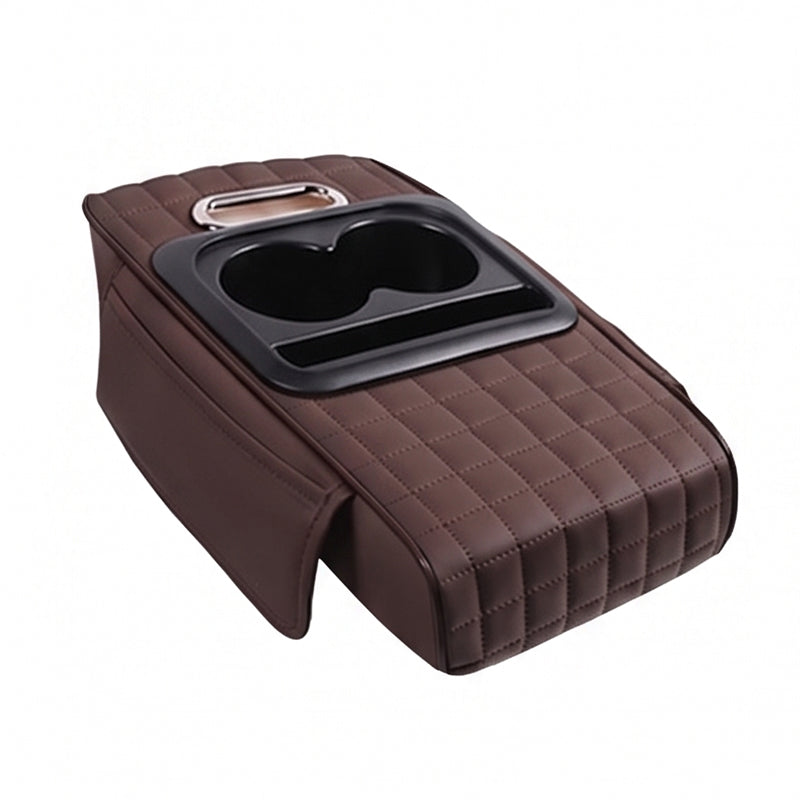 Boîte de rangement multifonction pour console centrale de voiture et accoudoir