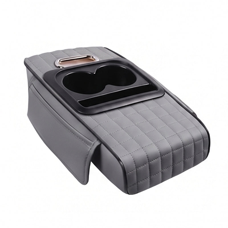 Boîte de rangement multifonction pour console centrale de voiture et accoudoir