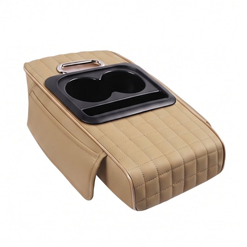 Boîte de rangement multifonction pour console centrale de voiture et accoudoir