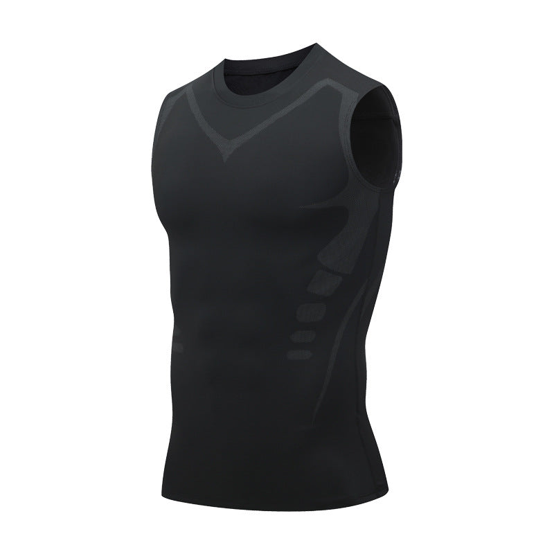 💨Gilet de Mise en Forme Homme ✅ Compression Confort & Silhouette Lissée | Discret au Quotidien 💪