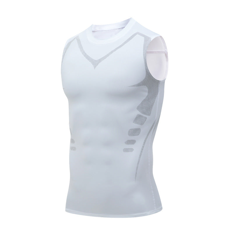 💨Gilet de Mise en Forme Homme ✅ Compression Confort & Silhouette Lissée | Discret au Quotidien 💪