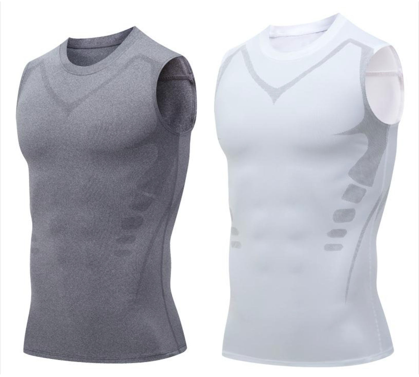 💨Gilet de Mise en Forme Homme ✅ Compression Confort & Silhouette Lissée | Discret au Quotidien 💪