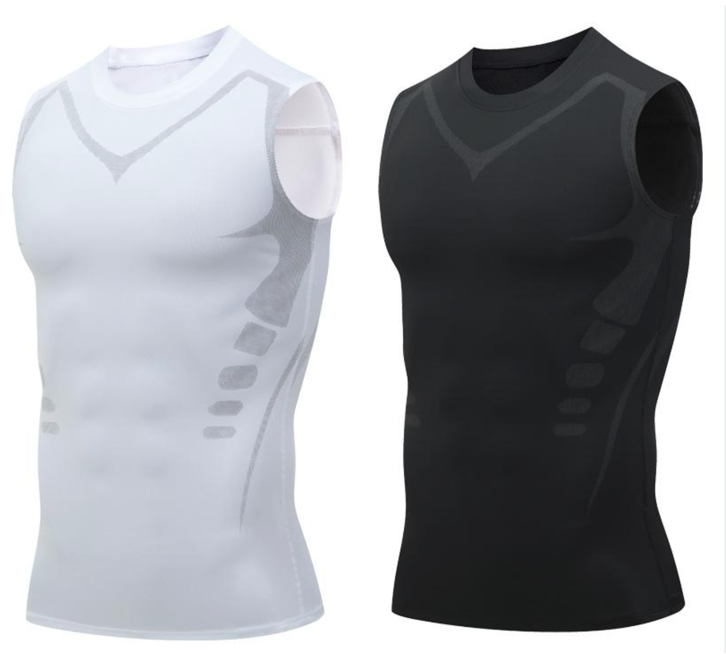 💨Gilet de Mise en Forme Homme ✅ Compression Confort & Silhouette Lissée | Discret au Quotidien 💪