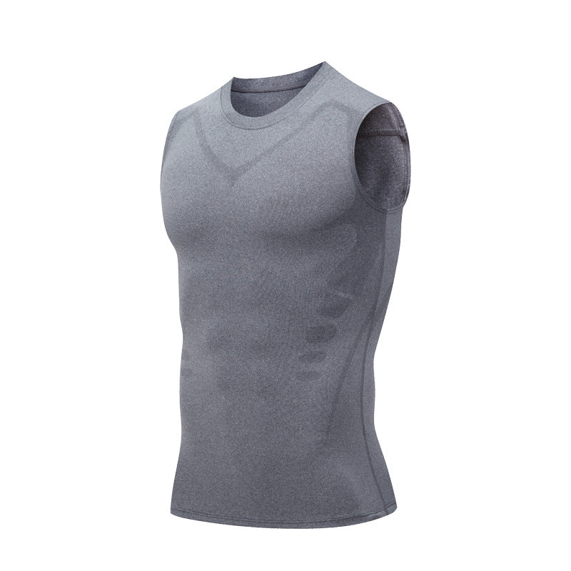 💨Gilet de Mise en Forme Homme ✅ Compression Confort & Silhouette Lissée | Discret au Quotidien 💪