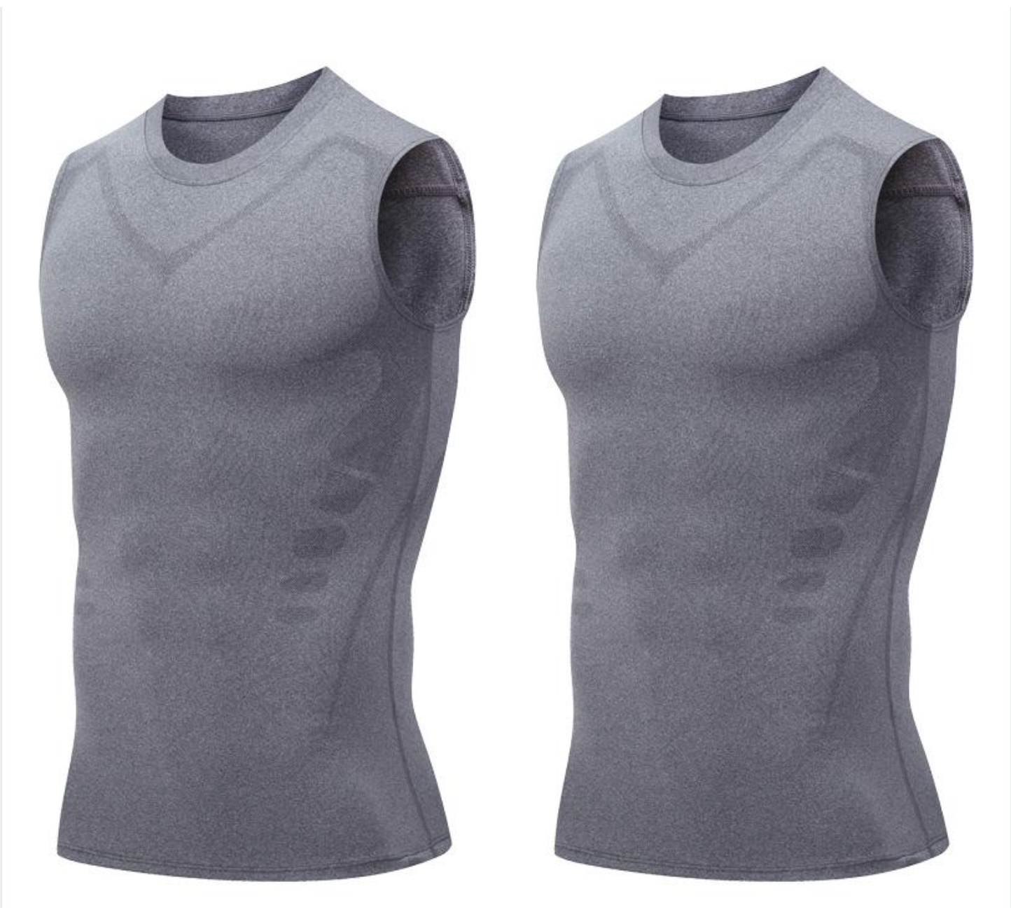 💨Gilet de Mise en Forme Homme ✅ Compression Confort & Silhouette Lissée | Discret au Quotidien 💪
