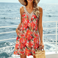 Robe d'été sans manches pour femme avec poches