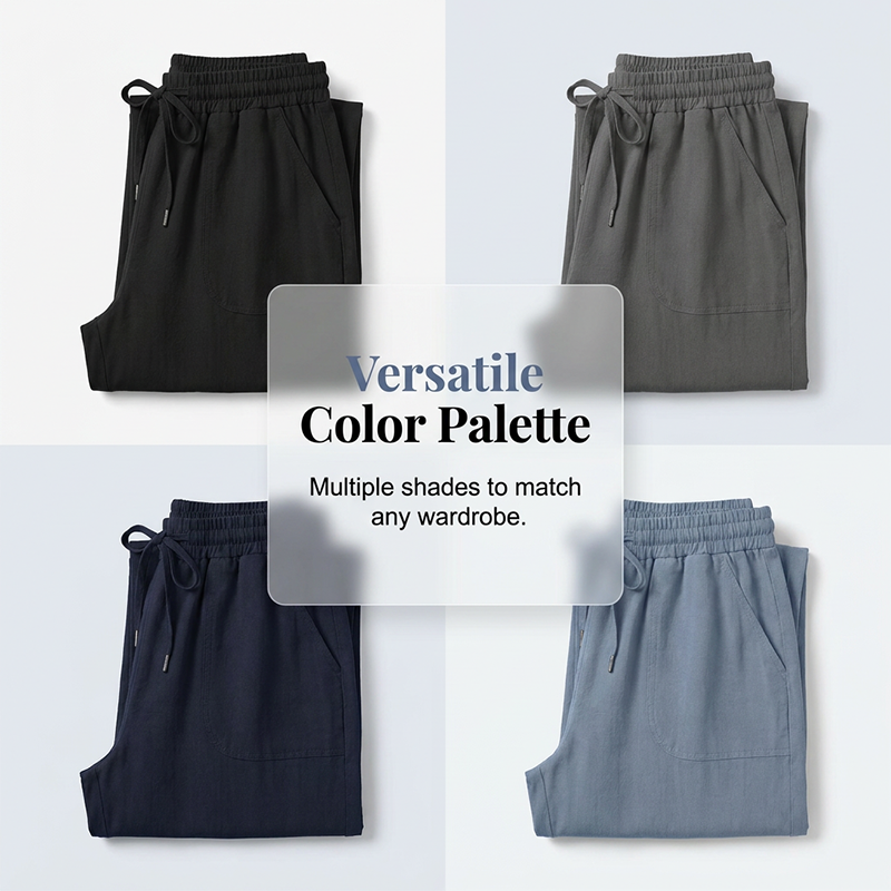 👖 Pantalon court ample unie pour femme 🌿