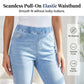 🥳SOLDES 2026🥳🔥Plus de 50 000 exemplaires vendus !💙 50 % DE RÉDUCTION ! Pantalon capri en denim extensible pour femme, à enfiler – Sans boutons, taille élastiquée, respirant et confortable, 5 poches, idéal pour tous les jours !