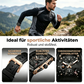 ⌚ 50 % DE RÉDUCTION ! 🏁 Chronographe pour homme avec bracelet en silicone – fonction chronomètre, étanche et design sportif et élégant – idéal pour le quotidien actif ou les occasions spéciales 💪