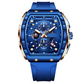 ⌚ 50 % DE RÉDUCTION ! 🏁 Chronographe pour homme avec bracelet en silicone – fonction chronomètre, étanche et design sportif et élégant – idéal pour le quotidien actif ou les occasions spéciales 💪