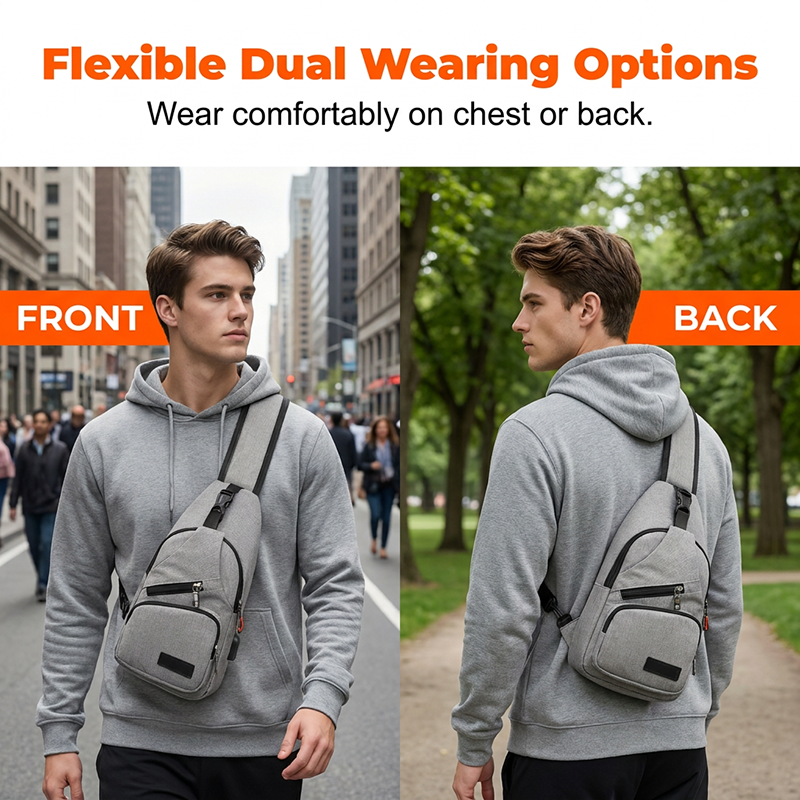📢📢52 % DE RÉDUCTION !! ⏰Sac bandoulière sport multifonction pour extérieur