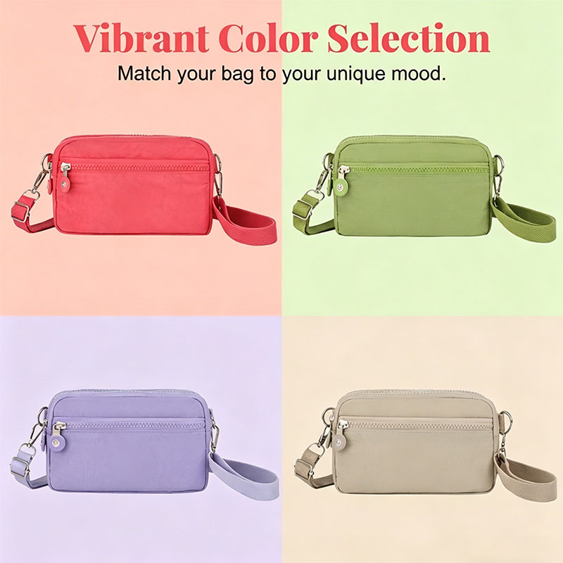 📢📢40 % DE RÉDUCTION !! ⏰Sac à bandoulière léger en nylon pour téléphone