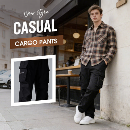 👖 PROMO LIMITÉE 50% DE RÉDUCTION ! ✨ Pantalon Cargo Homme – Multipoche, Extensible, Décontracté ✨