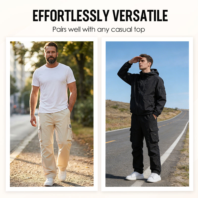👖 PROMO LIMITÉE 50% DE RÉDUCTION ! ✨ Pantalon Cargo Homme – Multipoche, Extensible, Décontracté ✨