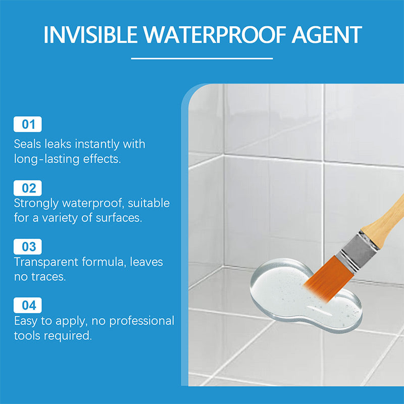 📢⏰🛡️ PROMO -50% ! Agent d'Étanchéité Invisible & Efficace – Transparent, Autonivelant, Imperméable, 100g, Résistant aux Intempéries