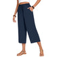 💃 Le pantalon d'été parfait : Coupe large, taille élastique & tombé flatteur !