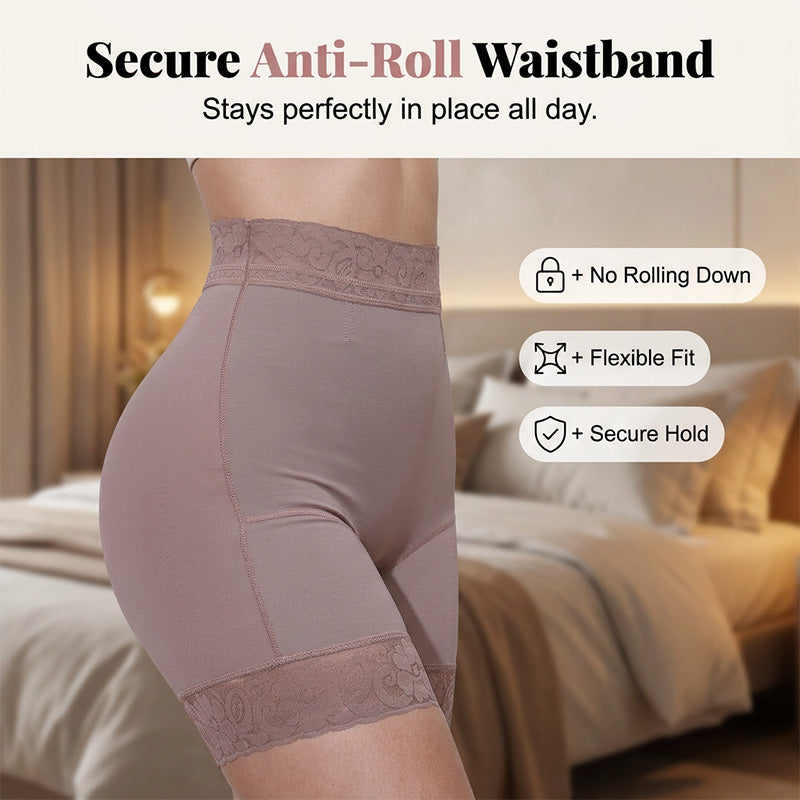 Short gainant à taille haute pour affiner la silhouette