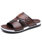 👞🏖️ PROMO FLASH 50% ! Sandales Slip-On Homme Simili Cuir – 2 Textures, Semelle Anti-Dérapante, 3 Couleurs, Pointures 39-48, Respirantes, Rembourrées ✨