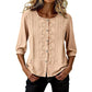 ⭐ Plus de 5.000 avis positifs ! ⭐ Blouse en coton et lin brodée pour femme