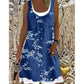 🔥 50 % DE RÉDUCTION 👗 Robe deux pièces à imprimé denim (imitation) ✨ Look superposé tendance, coupe élégante et confort tout au long de la journée 💙