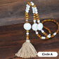 Collier long pour femme, style bohème rétro, pour vacances à la plage et tenue de tous les jours