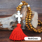 Collier long pour femme, style bohème rétro, pour vacances à la plage et tenue de tous les jours