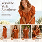 Robe longue à volants bohème pour femme