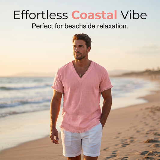 Chemise d'été légère et respirante pour la plage
