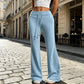 🌸Promotion exceptionnelle : 50 % de réduction👖Pantalon évasé taille haute pour femme