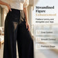 Pantalon de détente palazzo pour femme, coupe ample et confortable