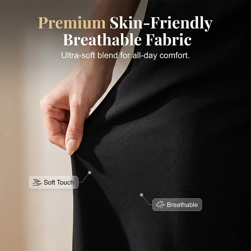 Pantalon de détente palazzo pour femme, coupe ample et confortable