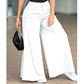 Pantalon de détente palazzo pour femme, coupe ample et confortable