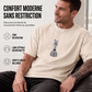 ♟️ T-Shirt Homme à Col Rond – Imprimé Échecs Original & Style Moderne