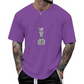 ♟️ T-Shirt Homme à Col Rond – Imprimé Échecs Original & Style Moderne