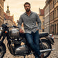 📢📢50% DE RÉDUCTION !! ⏰ Chemise en denim délavé rétro pour homme