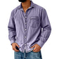 📢📢50% DE RÉDUCTION !! ⏰ Chemise en denim délavé rétro pour homme