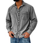 📢📢50% DE RÉDUCTION !! ⏰ Chemise en denim délavé rétro pour homme