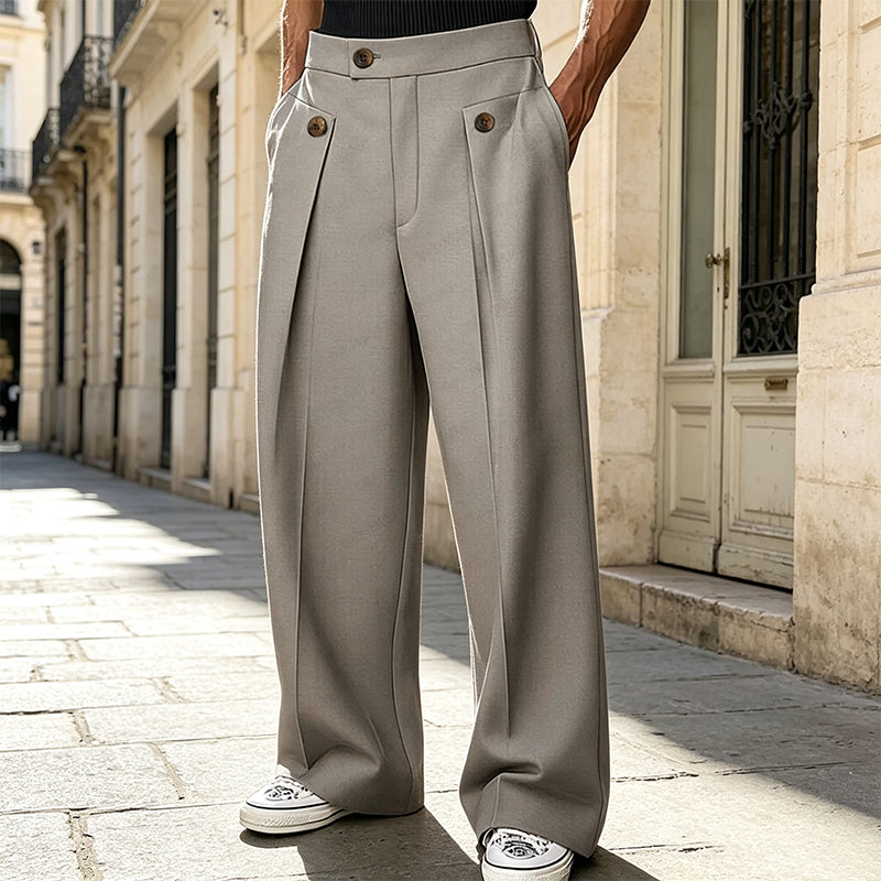 Pantalon homme coupe droite infroissable