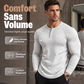 Chemise Henley ajustée pour homme