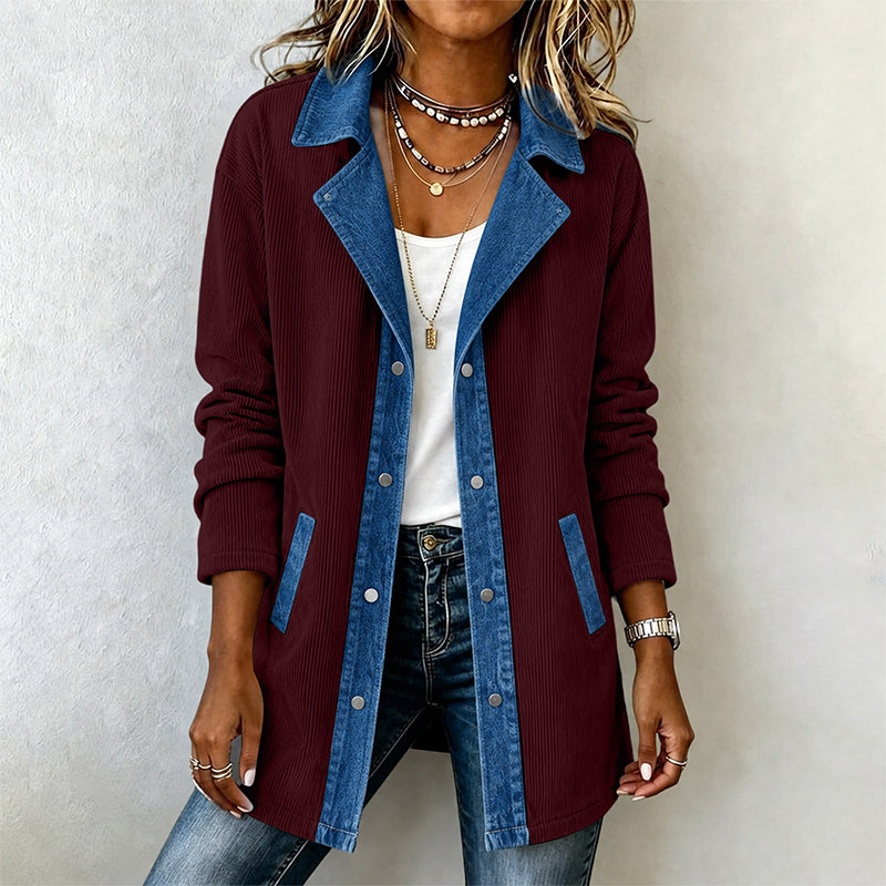 🧥 UNE TOUCHE QUI CHANGE TOUT | Veste Patchwork Esprit Denim -50%