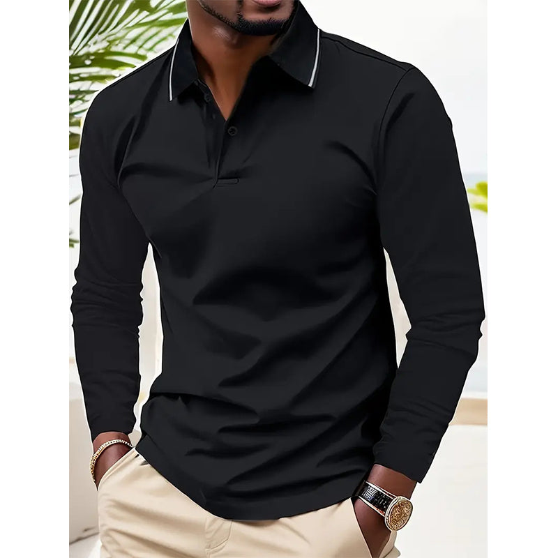 Polo de sport de golf à manches courtes pour homme