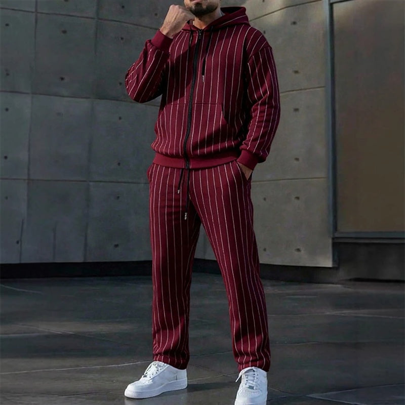 🔥 UN LOOK COMPLET SANS EFFORT | Ensemble Homme Color Block 2 Pièces -50 %